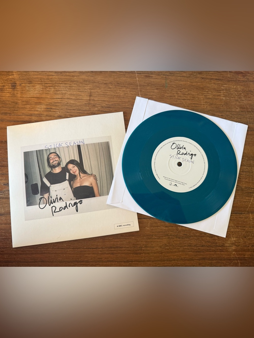 Noah Kahan & Olivia Rodrigo ‘Stick Season'/‘Lacy’ RSD 2024 7in Vinyl